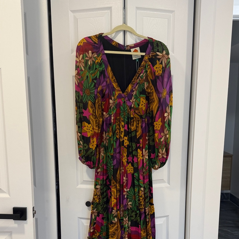 FARM Rio Multicolor Floral Dress - Picture 5 of 11